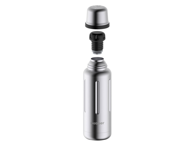 Вакуумный термос Flask, 470 мл (серебристый) 470 мл (Изображение 3)
