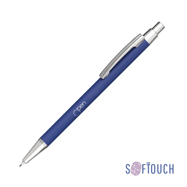 Карандаш механический "Ray", покрытие soft touch (синий) (Изображение 1)