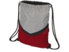 Спортивный рюкзак-мешок (серый/красный)  (Изображение 1)