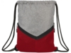 Спортивный рюкзак-мешок (серый/красный)  (Изображение 2)