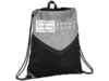 Спортивный рюкзак-мешок (серый/графит)  (Изображение 4)