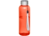 Бутылка спортивная Bodhi из тритана (красный прозрачный)  (Изображение 1)