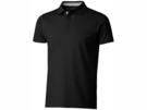 Рубашка поло Hacker мужская (черный/серый) S