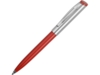 Ручка металлическая шариковая Карнеги (красный/серебристый)  (Изображение 1)