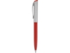 Ручка металлическая шариковая Карнеги (красный/серебристый)  (Изображение 3)
