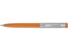 Ручка металлическая шариковая Карнеги (оранжевый/серебристый)  (Изображение 5)