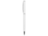 Ручка металлическая шариковая Атриум софт-тач (белый)  (Изображение 3)