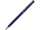 Ручка металлическая шариковая Атриум софт-тач (синий) 