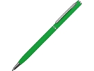Ручка металлическая шариковая Атриум софт-тач (зеленый) 