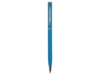 Ручка металлическая шариковая Атриум софт-тач (голубой)  (Изображение 2)