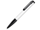 Ручка металлическая шариковая BOOM M (белый) 