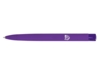 Ручка пластиковая шариковая трехгранная Trinity K transparent Gum soft-touch с чипом передачи информации NFC (фиолетовый)  (Изображение 2)
