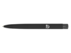 Ручка пластиковая шариковая трехгранная Trinity K transparent Gum soft-touch с чипом передачи информации NFC (черный)  (Изображение 2)