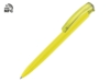 Ручка пластиковая шариковая трехгранная Trinity K transparent Gum soft-touch с чипом передачи информации NFC (желтый)  (Изображение 1)