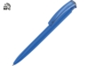 Ручка пластиковая шариковая трехгранная Trinity K transparent Gum soft-touch с чипом передачи информации NFC (синий)  (Изображение 1)