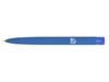 Ручка пластиковая шариковая трехгранная Trinity K transparent Gum soft-touch с чипом передачи информации NFC (синий)  (Изображение 2)