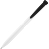 Ручка шариковая Favorite, белая с черным (Изображение 3)