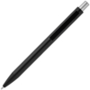 Ручка шариковая Chromatic, черная с серебристым (Изображение 3)