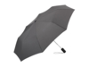 Зонт складной Asset полуавтомат (серый)  (Изображение 1)