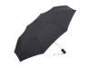 Зонт складной Asset полуавтомат (черный)  (Изображение 1)