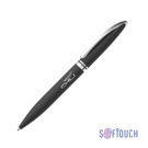 Ручка шариковая &quot;Rocket&quot;, покрытие soft touch (черный)