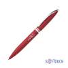 Ручка шариковая "Rocket", покрытие soft touch (красный) (Изображение 1)
