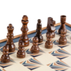 Набор игр (шахматы, нарды, лудо, змейка) (коричневый) (Изображение 5)