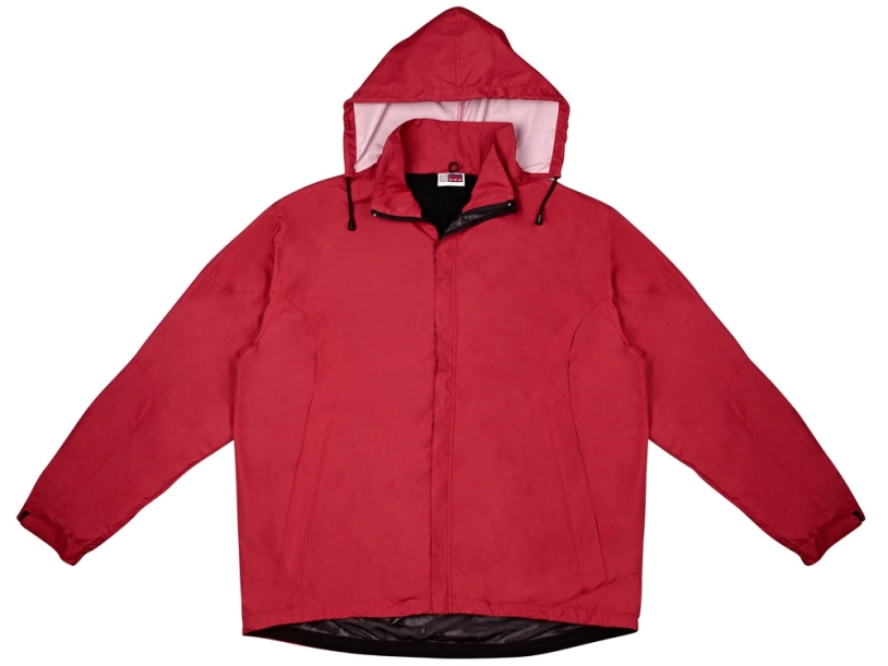 Куртка мужская с капюшоном Wind (красный) XL (Изображение 6)