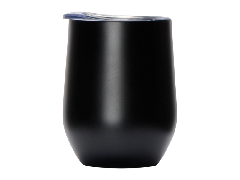 Вакуумная термокружка Sense, непротекаемая крышка (черный)  (Изображение 2)
