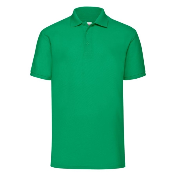 Рубашка поло мужская"65/35 Polo", зеленый_L, 65% п/э, 35% х/б, 180 г/м2 (Изображение 1)