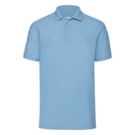 Рубашка поло мужская &quot;65/35 Polo&quot;, небесно-голубой_2XL, 65% п/э, 35% х/б, 180 г/м2