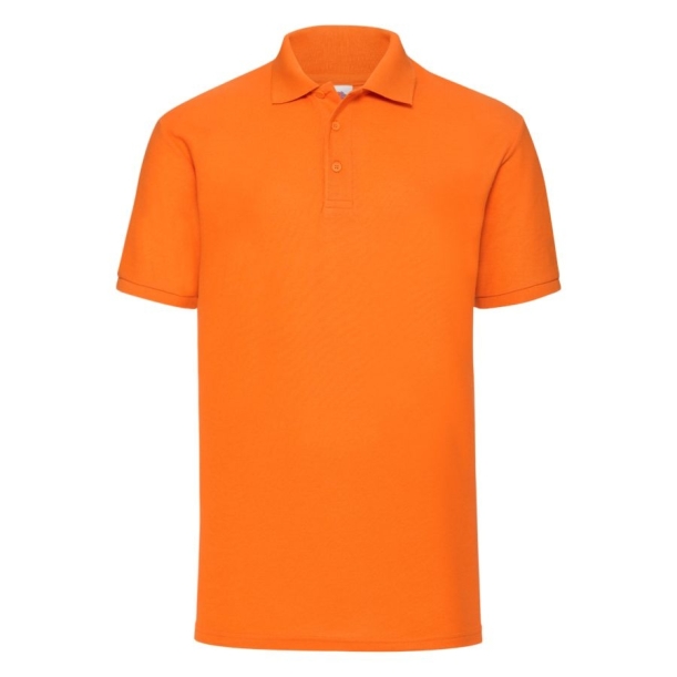 Рубашка поло мужская "65/35 Polo", оранжевый_2XL, 65% п/э, 35% х/б, 180 г/м2 (Изображение 1)