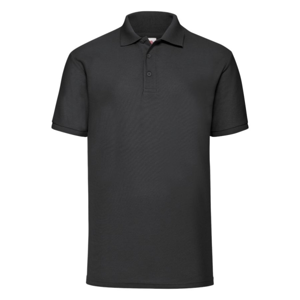 Рубашка поло мужская "65/35 Polo", черный_XL, 65% п/э, 35% х/б, 180 г/м2 (Изображение 1)