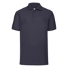 Рубашка поло мужская “65/35 Polo“, глубокий темно-синий 3XL, 65%П/э, 35% х/б, 180 г/м2 (Изображение 1)