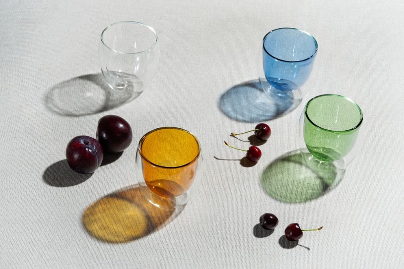 Стакан с двойными стенками Glass Bubble, бесцветный (Изображение 5)