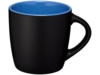 Керамическая чашка Riviera (черный/синий)  (Изображение 1)