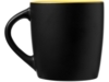 Керамическая чашка Riviera (черный/желтый)  (Изображение 3)