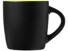 Керамическая чашка Riviera (черный/лайм)  (Изображение 2)
