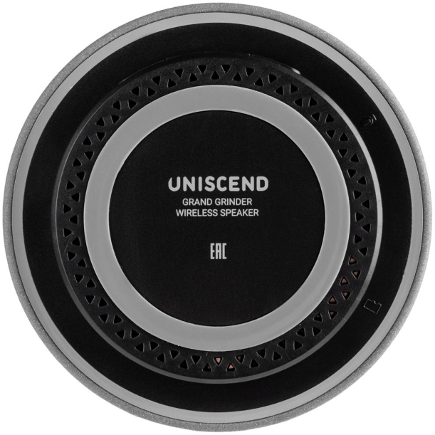 Беспроводная колонка Uniscend Grand Grinder, серая (Изображение 8)