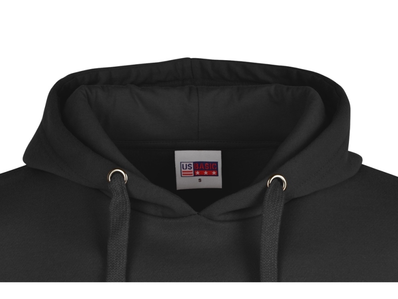 Толстовка с капюшоном Amsterdam мужская (черный) 2XL (Изображение 3)