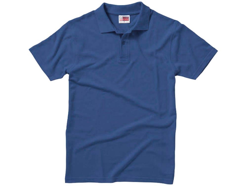 Рубашка поло First мужская (navy) L (Изображение 4)