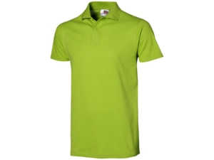 Рубашка поло First мужская (зеленое яблоко) S