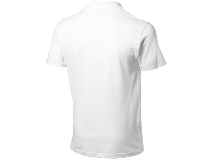 Рубашка поло First мужская (белый) 2XL (Изображение 2)