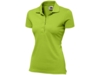 Рубашка поло First женская (зеленое яблоко) M (Изображение 1)