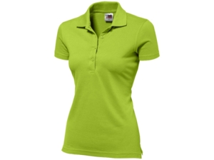 Рубашка поло First женская (зеленое яблоко) M