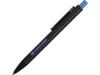 Ручка металлическая шариковая Blaze (черный/синий)  (Изображение 1)
