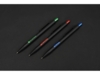 Ручка металлическая шариковая Blaze (черный/синий)  (Изображение 6)