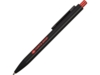 Ручка металлическая шариковая Blaze (черный/красный)  (Изображение 1)
