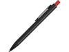 Ручка металлическая шариковая Blaze (черный/красный)  (Изображение 3)