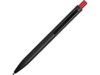 Ручка металлическая шариковая Blaze (черный/красный)  (Изображение 4)